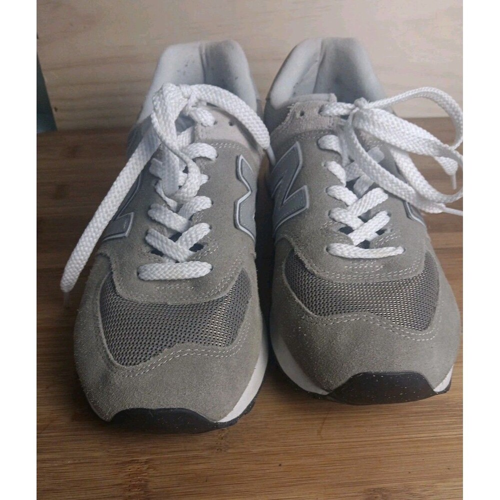 New Balance 574 Core Grey/White Size 7.5 MENS - EUC - Picture 10 of 16